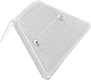 GARVALON Reflective Driveway Marker High Visibility Reflector for Driveway Safety Single Bracket Design Versatile Pavement Delineator for Enhanced Nighttime Visibility