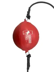 Kangaroo Fitness Boxing Floor To Ceiling boxing speed ball – Red