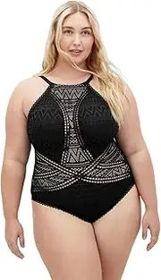 [City Chic] Women's 1 Piece Swimsuit-Nuria
