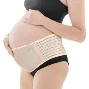Maternity Belt, Belly Band for Pregnancy, Breathable Comfortable Back and Pelvic Postpartum Support - Adjustable Belly Band for Pregnancy - One Size