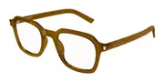 Saint Laurent SL 715 SLIM OPT 005 Men's Glasses Brown Size 49 - Private Health Rebate - Blue Light Block Available