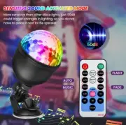 SOLMORE LED Disco Ball Light Party Disco USB Rechargeable w/ Remote Control