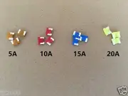 Micro Blade Mini ATM FUSE Assortment 5A 10A 15A 20A ( pack of 12)