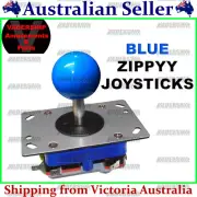 ZIPPYY Joystick – 2-4-8 WAY (Short Stick) (BLUE) ARCADE or MAME