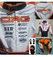 CRG KART RACING SUIT CIK/ FIA LEVEL2 APPROVED WITH MACHING SHOES AND GLOVES