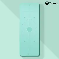 在飛比找博客來優惠-【Tumaz月熊健身】5mm PU+NR天然橡膠瑜珈墊 超止