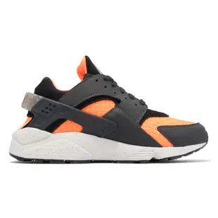 Nike 武士鞋 Air Huarache Crater PRM 灰 橘 男鞋 編織鞋面【ACS】 DQ5013-001