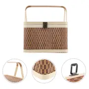 Food Serving Basket Fruit Basket Woven Bread Basket Wicker Serving Bin