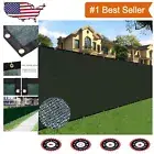 Heavy-Duty 4x50 ft Privacy Screen Fence - Mesh Shade Net for Garden & Yard