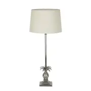 Belle Caribbean Pineapple Brass Base Table Lamp 57cm Night Light Antique SLV