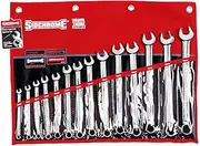 Sidchrome Ring & Open End Metric Spanner 14-Piece Set