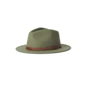 Brixton Messer Fedora Hat in Ivy