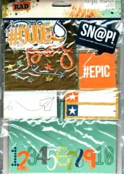 Simple Stories SN@P Kit~SO RAD~125 pieces~Really nice! Fast Ship!