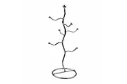 New D.line 40cm Wiggly Mug Coffee Cup Tree Holder Stand Chrome