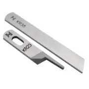 KNIFE SET FOR OVERLOCK SEWING MACHINES SIRUBA 737 747 #KR23+KR35