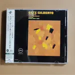 全新正版 STAN GETZ JOAO GILBERTO波薩諾瓦 CD 正版未拆封