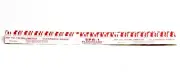 Sealed Power SPR1-12 (Set of 12) Plastigauge Red