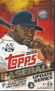 2016 TOPPS UPDATE BASEBALL FACTORY SEALED HOBBY BOX