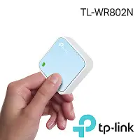 在飛比找Yahoo奇摩購物中心優惠-TP-Link TL-WR802N 300Mbps微型無線網