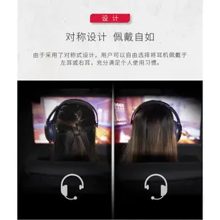 小麥 金士頓HyperX Coud Chat入侵者頭戴式單耳游戲有線耳機電話座機客服話務語音單邊通話耳麥電腦手機用3.