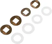MERRYHAPY Hairdressing Scissors Accessories Barber Shear Gasket Kit Metal Tail Pin Pad for Quiet Haircuts