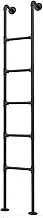 Metal Bunk Bed Ladde Straight Ladder Attic Stairs Ladder Motorhome Step Ladder for Rv Bed/Loft Beds/Boat/Camper& Load 150 kg