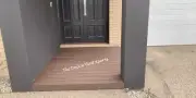 Composite decking installer