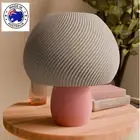 Unique Mushroom Style Artistic Night Lamp, Modern Art Lamp with 16 color Remote