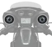 NEW OEM PowerBand Audio Speakers with Bass Boost and UnderGlow, 6-1/2 in 2890575