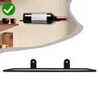 Wall Mount Wine Rack Beverage Bottle Holder Stand for Club Buffet Restaurant
