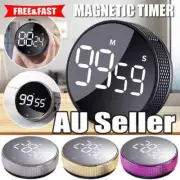 LED Magnetic Digital Kitchen Timer For Cooking Shower Study Stopwatch AlarmClock