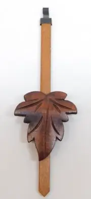 Cuckoo Clock 2" Maple Leaf Pendulum Small One 1 Day Movements Made in Germany