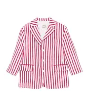 striped blazer 8Y,4Y,2Y Pink