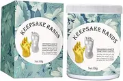 Kisangel 1 Set Hand Modeling Powder Set Keepsake Casting Kit Baby Kit Kids Hand Mold Newborn High Baby Hand and Feet Casting Kit Infant Girl Hand Mold Kit Mud