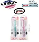 4 In 1 Foot Care Stone Callus Brush Pumice Scrubber Pedicure Exfoliate (2 Pack)