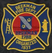 Beekman New York Fire Department Patch
