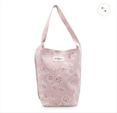 m729 CathKidston KNT365 Collab Knit Bag Fourty Blossom Ditsy New Unused 31cm