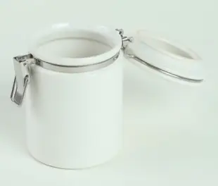 日本製 ZERO JAPAN 陶瓷泡茶茶壺+密封罐組合