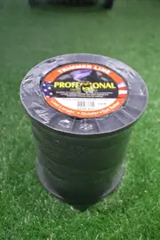 Commercial trimmer line ellispe twist 2.4MM X 4LB black 450M