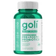 Goli Nutrition, Pre + Post + Probiotics Gummies, 60 Gummies