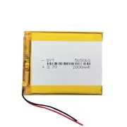 10pcs 3.7V 2000mAh LiPo Rechargeable Battery For DVD GPS PAD mobile phone 505060