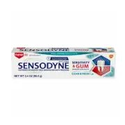 Sensodyne Sensitivity & Gum Sensitive Toothpaste Clean & Fresh 3.4 oz