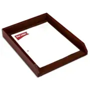 Dacasso A3001 Leather Front-Load Letter Tray