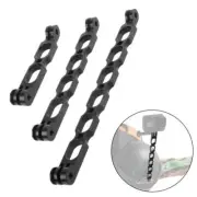 Helmet Shooting 1/4 Extension Hole Position Rod Arm For Gopro Max For Insta.360