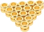 COSMEVIVI 20pcs Convenient Metal Guitar String Beads Practical Replacement Parts for Folk Electric Guitars Thickness for Easy Refitting and Enhanced Playing Experience