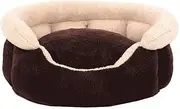 Pet Puppy Sofa House Bed Sherpa Cotton Dog Cat Pet Bed/Soft Warm Indoor