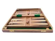 Backgammon Set - Personalized Handmade Custom Wooden Game, Unique Family Gift