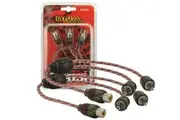 DNA RCA412R 22cm Y Splitter 1 Female To 2 Male RCA Cable