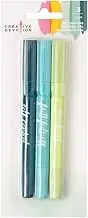 AMERICAN CRAFTS 3 Piece Gel Crayon Set 1 Creative Devotion, Multicolor