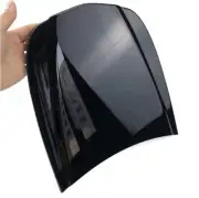 Small Mini Car Black Hood Metal Vinyl Wrapping Paint Display Model Accessories